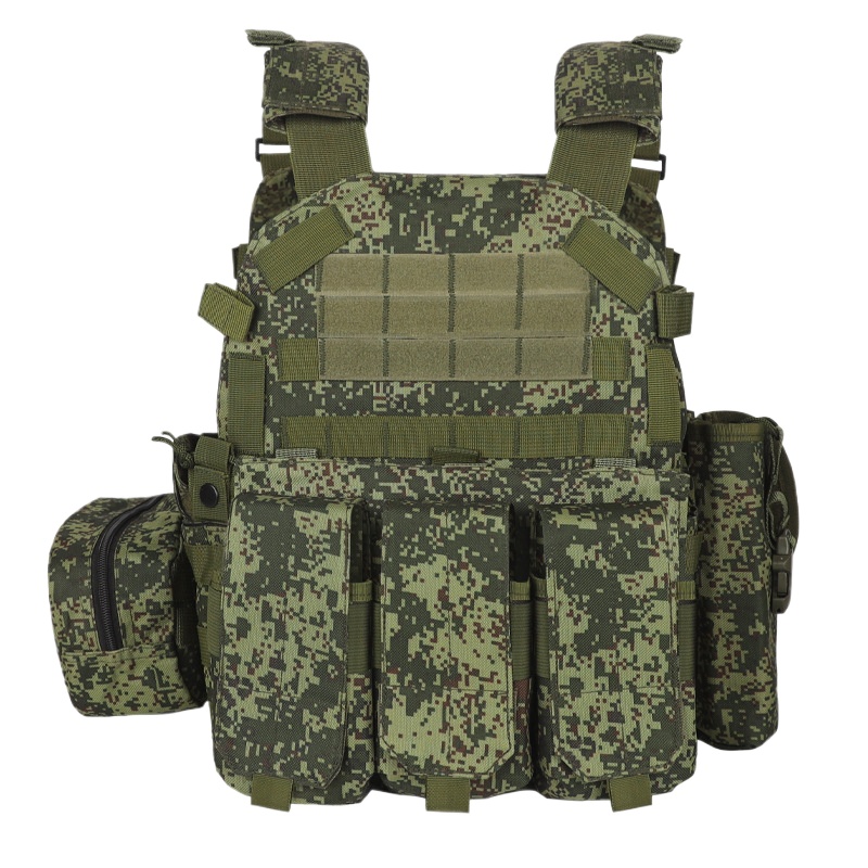 Camouflage Hunting Jacket - 6094 Camouflage Tactical Vest Multi-Functional Plate