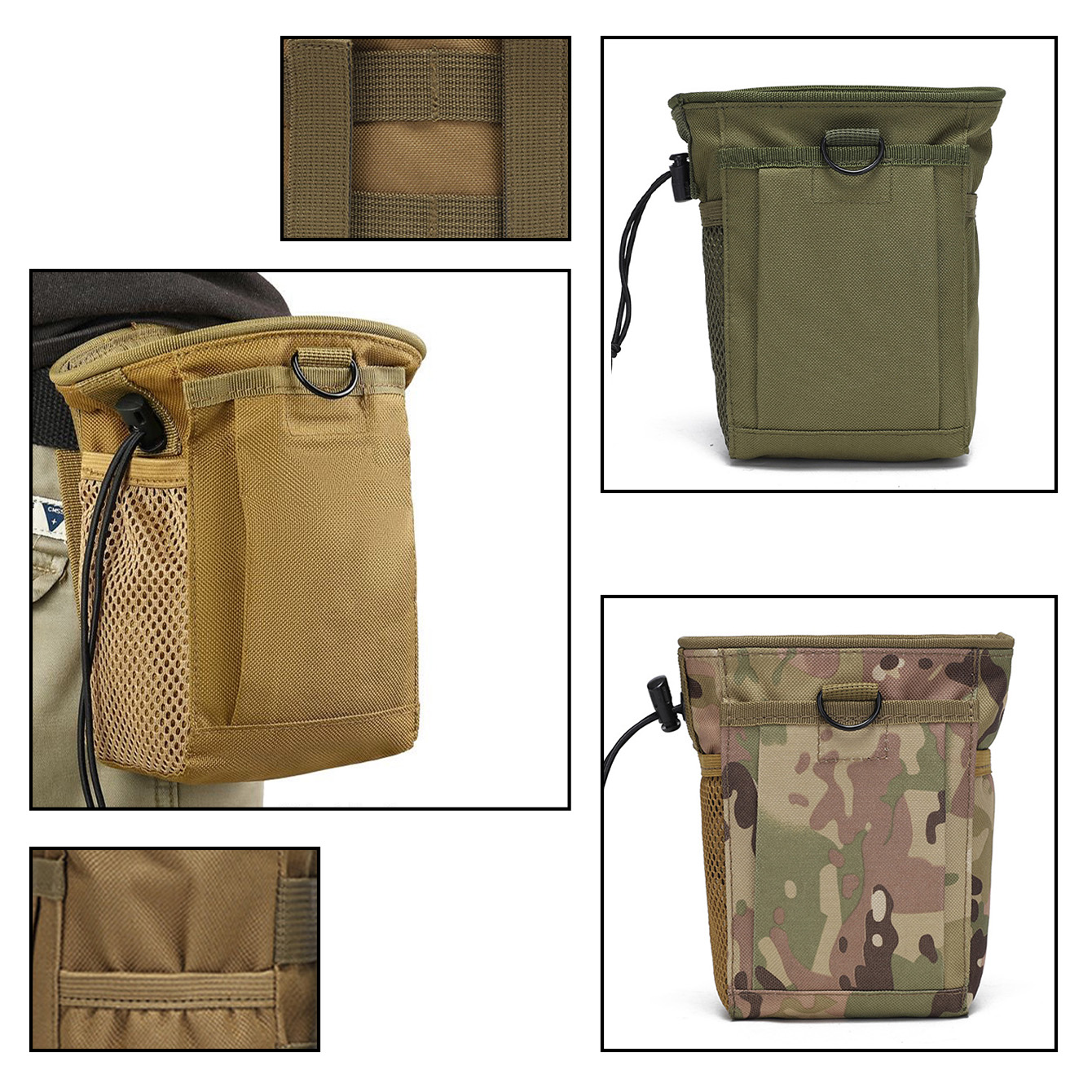 3-5L camouflage MOLLE bag recy - đánh giá và giá Camouflage Hunting Jacket