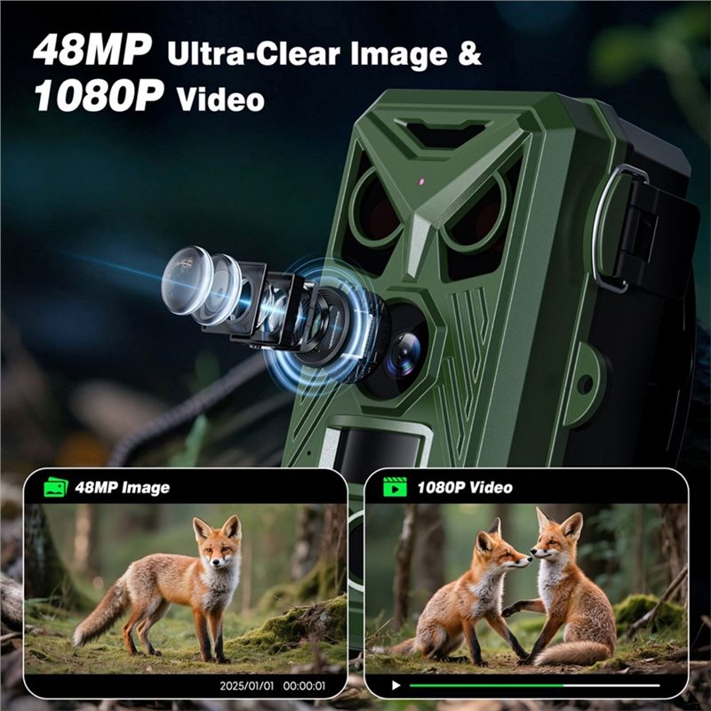 BTLIFE-Wildlife Surveillance 1 - đánh giá và giá Trail Camera Infrared
