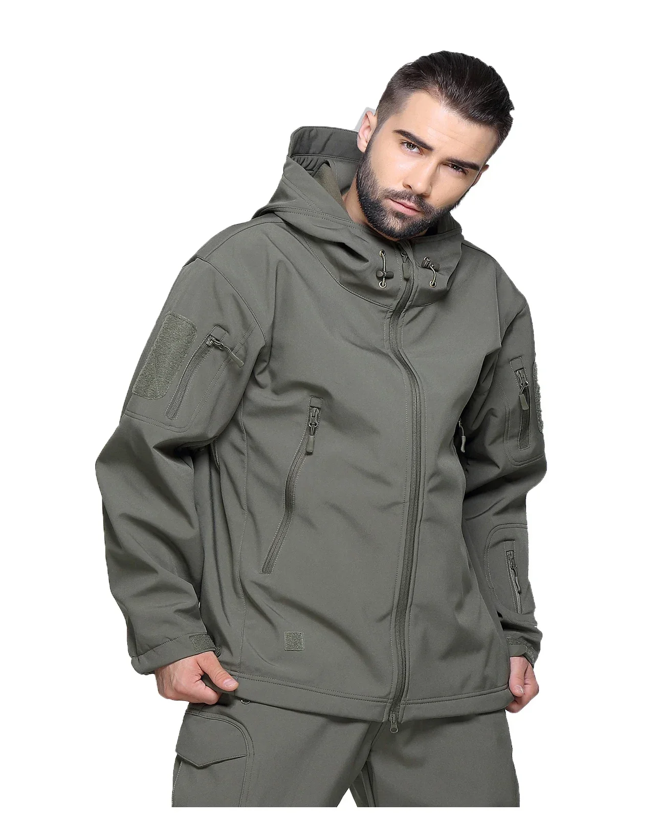 EMR Camouflage Soft Shell Assa - đánh giá và giá Camouflage Hunting Jacket