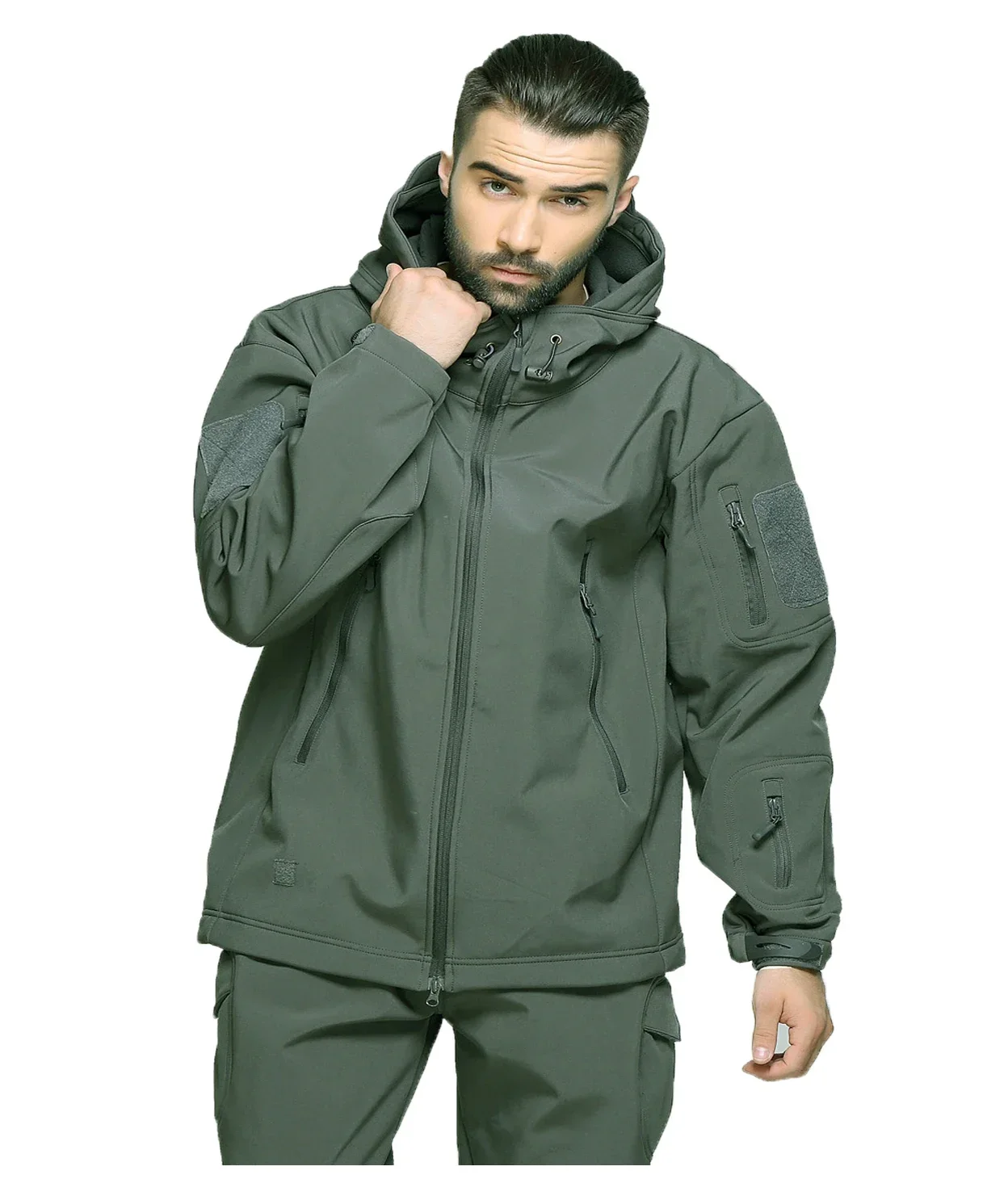 EMR Camouflage Soft Shell Assa - đánh giá và giá Camouflage Hunting Jacket