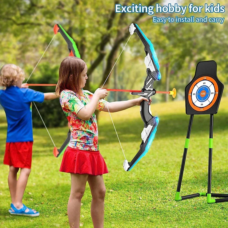 Bow And Arrows For Children Ki - đánh giá và giá Outdoor Hunting Games For Kids