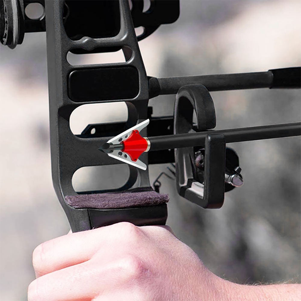 【STOCK】6 Pcs Hunting Broadhead - đánh giá và giá Hunting Bow Compound