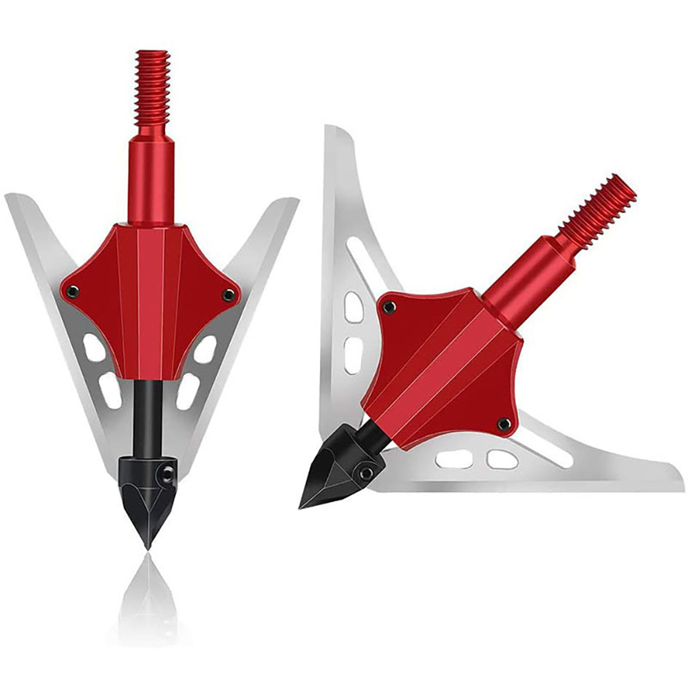 【STOCK】6 Pcs Hunting Broadhead - đánh giá và giá Hunting Bow Compound
