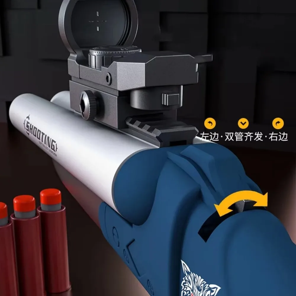 Double Barreled Shotgun Toy Bu - đánh giá và giá Outdoor Hunting Games For Kids