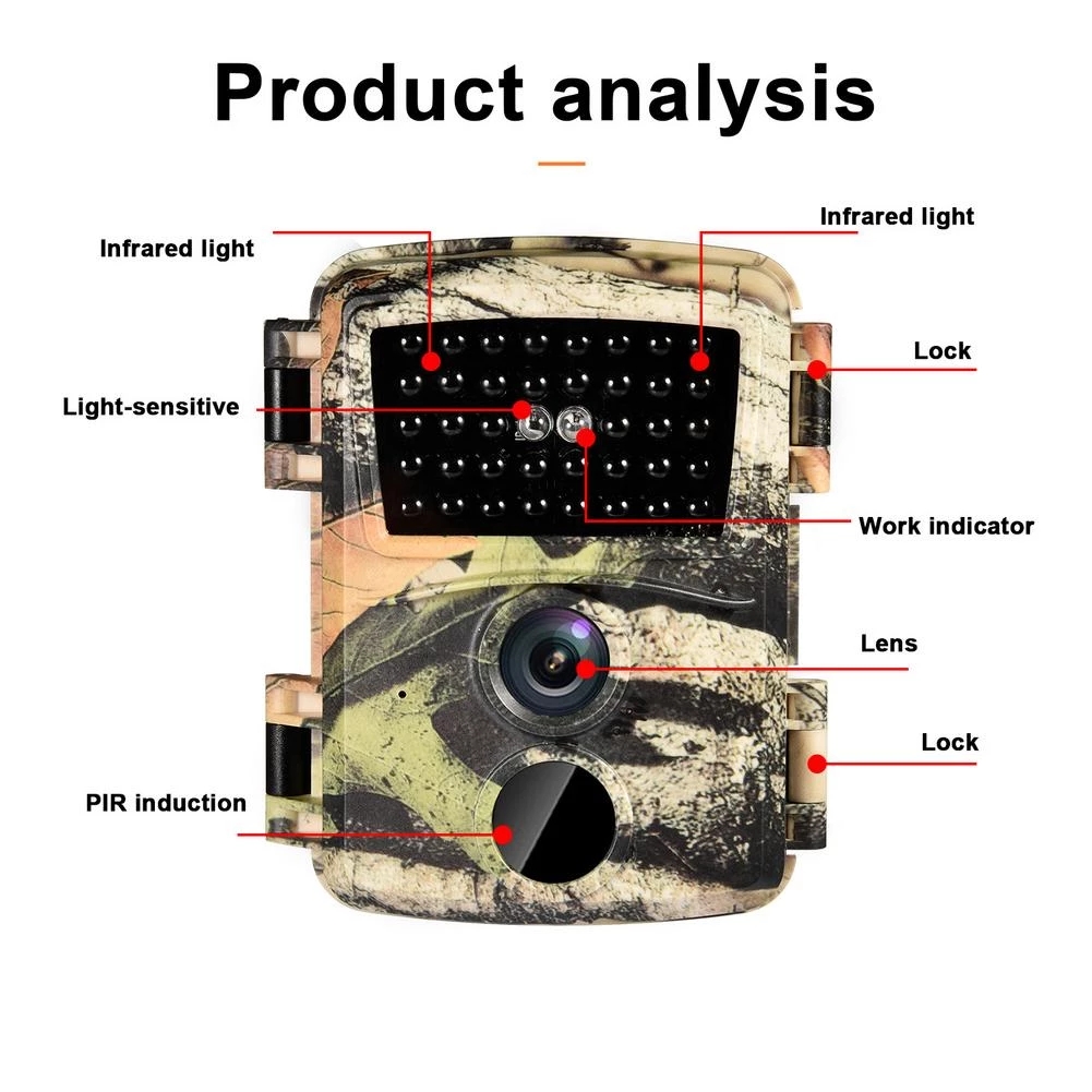 Mini Trail Hunting Camera PIR  - đánh giá và giá Trail Camera Infrared