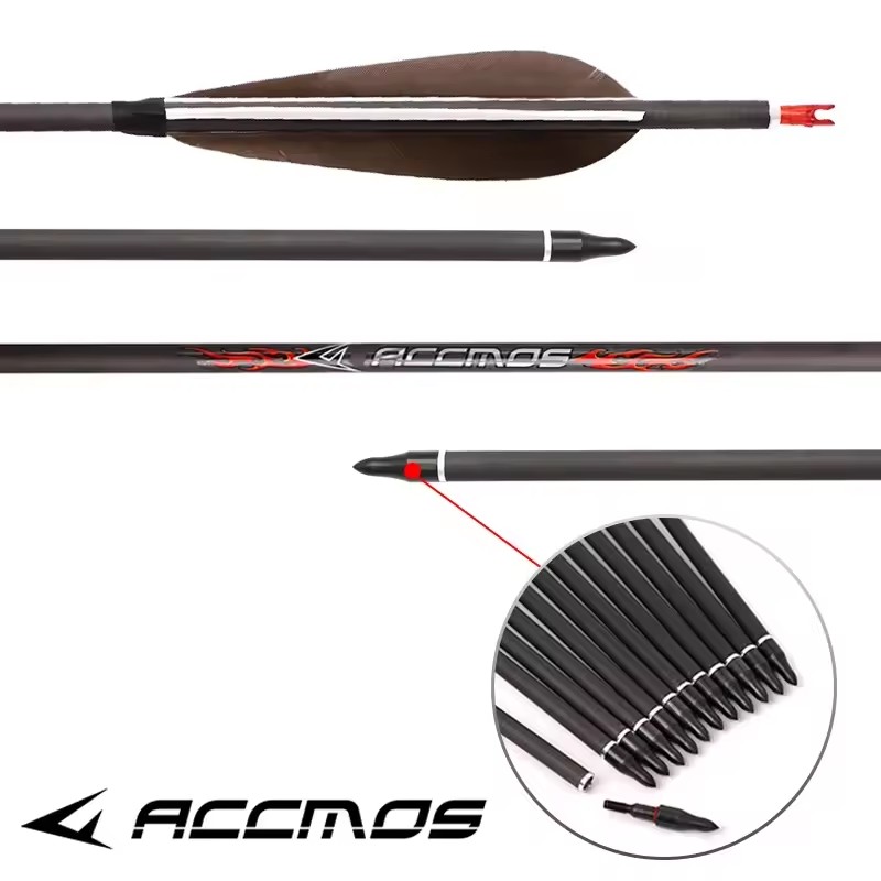 ACCMOS 33inch Pure Carbon Arro - đánh giá và giá Hunting Bow Compound