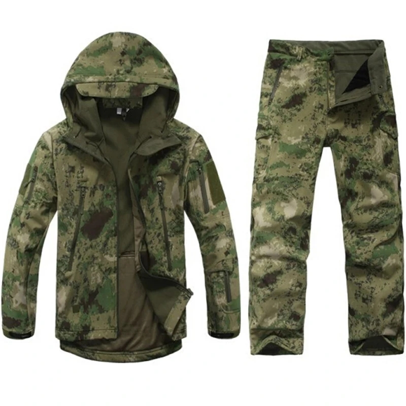 TAD Gear Tactical Softshell  C - đánh giá và giá Camouflage Hunting Jacket